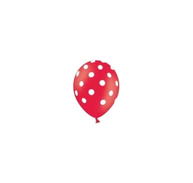 Lateksisetti 'Polka Dots' 30 cm (6 kpl)