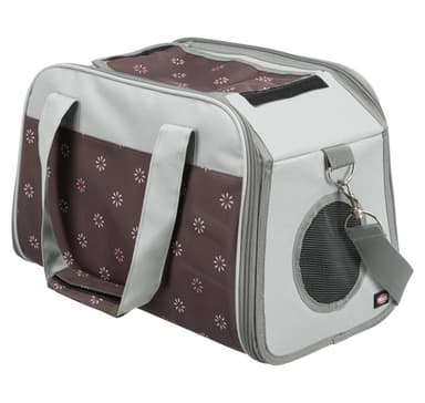 Kantolaukku Libby 25x27x42cm ruskea/harmaa
