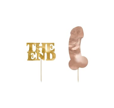 Kakun koristelu 'Sama penis ikuisesti' 14*20cm