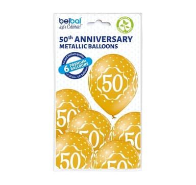 Lateksisetti ""50th Anniversary"" (6 kpl)