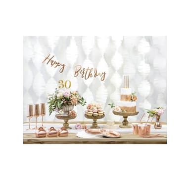 Banner Happy Birthday 16,5*62cm