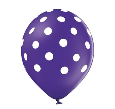 Lateksisetti 'Polka Dots ass' (6 kpl)