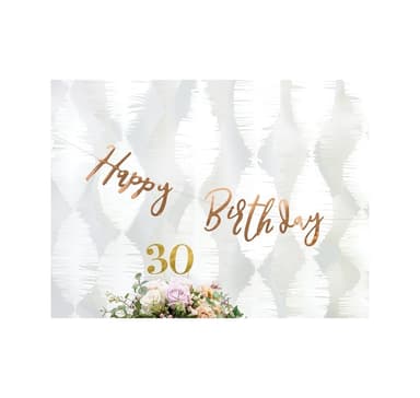 Banner Happy Birthday 16,5*62cm
