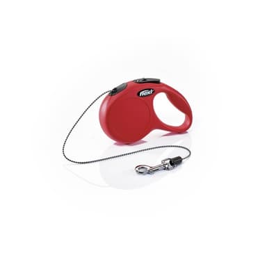 Kävelyhihna Uusi Classic naru 3m XS punainen, Flexi