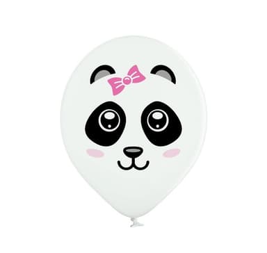 Lateksisetti 'Pandas' (6 kpl)