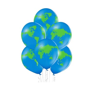 Lateksisetti 'Globe' (6 kpl)