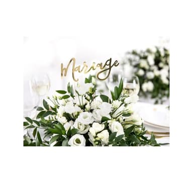 Kakun koristelu ""Mariage gold""