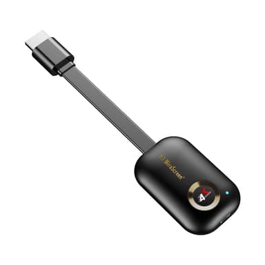 Langaton HDMI-dongle-vastaanotin 5G/2.4G 4K G9 Plus Musta