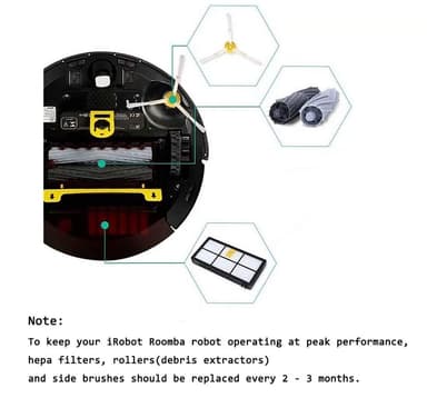 15 pakkauksen iRobot Roomba 900 800 -sarjan tarvikesarja Monivärinen