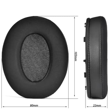 Korvatyynyt Sony WH-1000XM3 -puhelimeen - Black Ice Cooling
