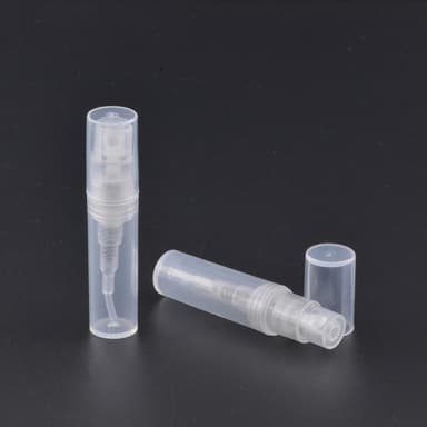 Mini täyttösuihkepullo/matkapullo hajuvettä varten 5 kpl Läpinäkyvä 3 ml