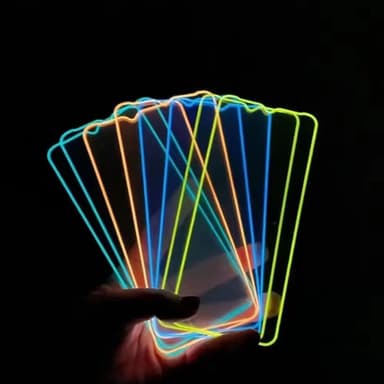 Valoisa näytönsuoja Sininen iPhone 14 Pro Max