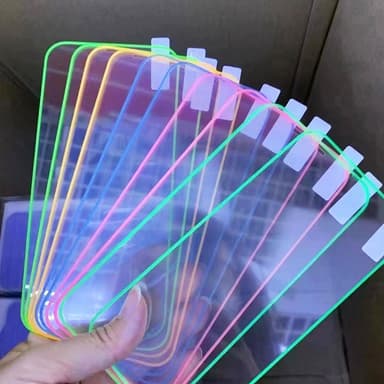 Valoisa näytönsuoja Sininen iPhone 14 Pro Max