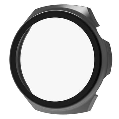 Suojakuori näytönsuojalla Huawei Watch 4 Prolle Musta