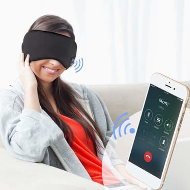 Uninaamio kuulokkeilla Bluetooth 5.0 Musta