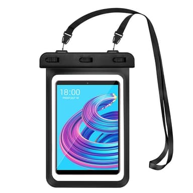 Vedenpitävä kotelo 7,9 tuuman tabletille Musta