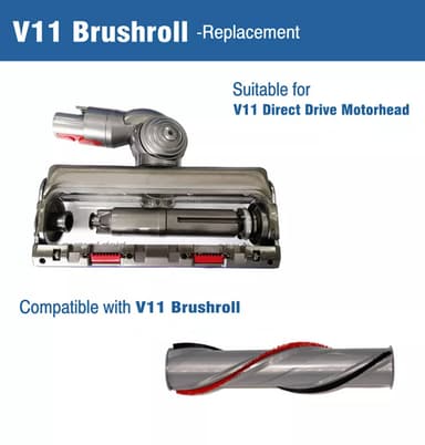 Rullaharja Dyson V11 pölynimuriin