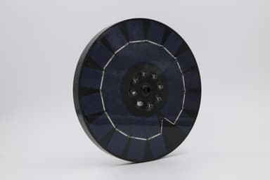 Vesilähde aurinkoenergialla 18 cm, valkoinen LED-valaistus