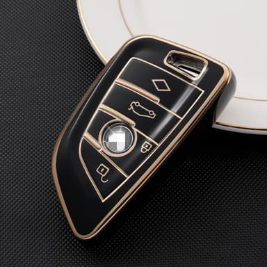 Auton avainkuori Musta BMW 3 Series/5 Series/7 Series/X1/X4/X6