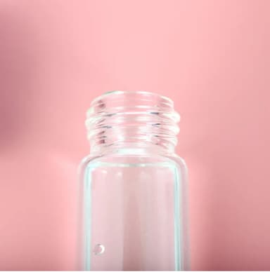 Mini uudelleentäytettävä hajuvesipullo 5 ml 2 kpl Hopea
