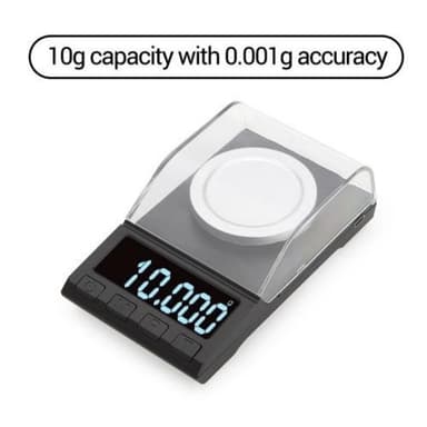 USB-käyttöinen kahvivaaka, digitaalinen vaaka, taskuvaaka 100g/0.001g