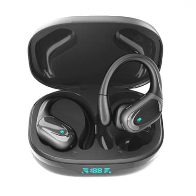 Langattomat kuulokkeet Bluetooth 5.1 musta