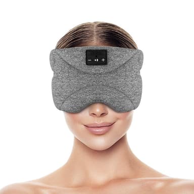 Bluetooth-sanka/unimasaama Nukkuvat kuulokkeet Harmaa