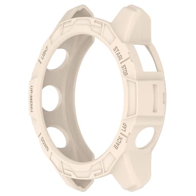 Suojakuori Garmin Epix Pro 51mm /Fenix 7X PRO /Fenix7X Lämmin valkoinen