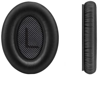 Laadukkaat korvatyynyt Bose QC 35/25/15 kuulokkeille 1 pari Musta