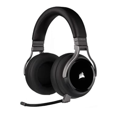 Korvapehmusteet Corsair Virtuoso kuulokkeille SE tekonahka 1 pari musta Proteiininahkaiset korvatyynyt