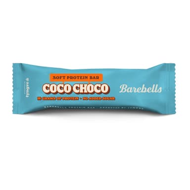 BAREBELLS, SOFT PROTEIN BAR COCO CHOCO
