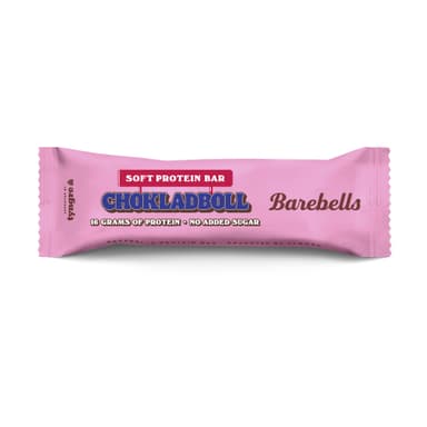 BAREBELLS, SOFT PROTEIN BAR Chokladboll