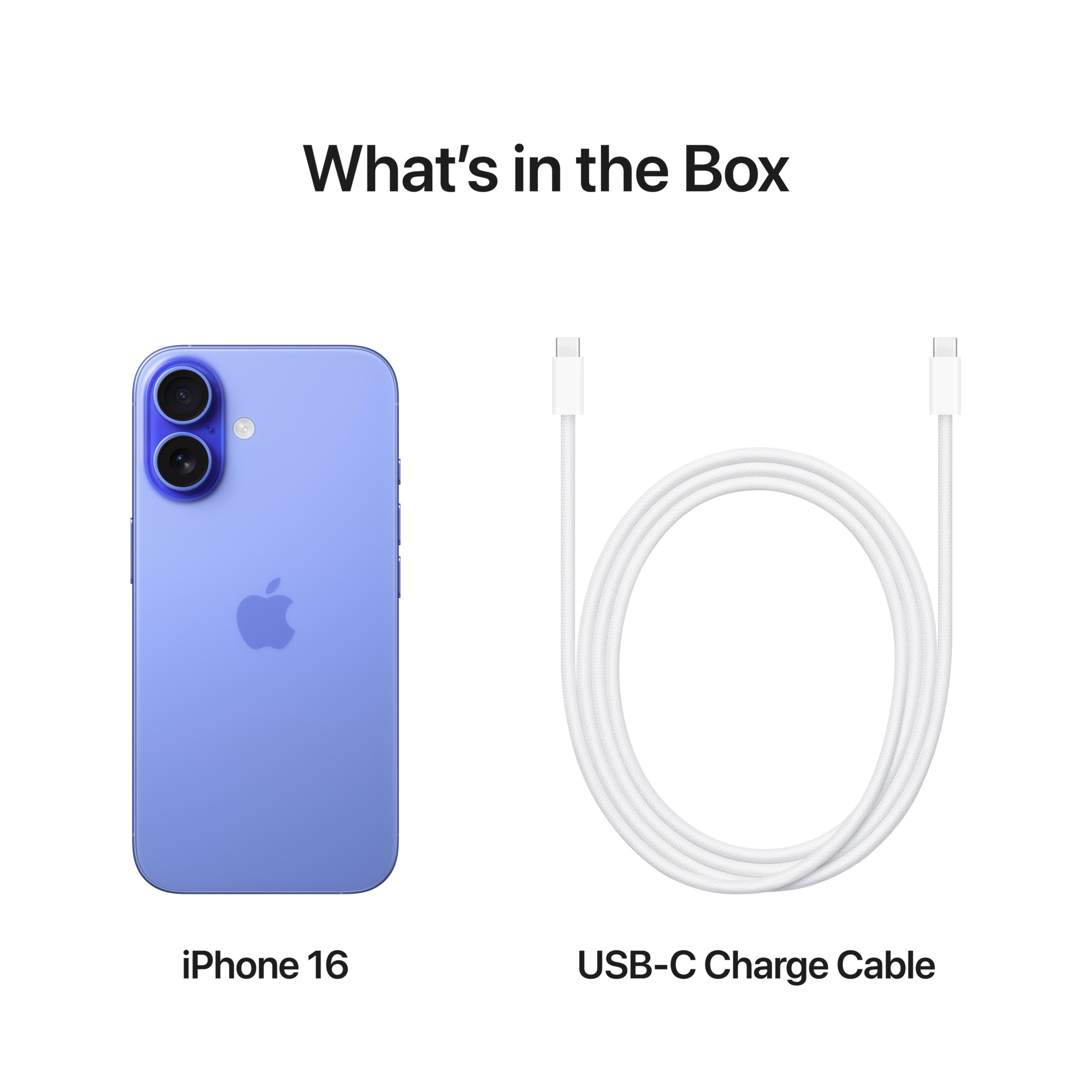 iPhone 16 – 5G älypuhelin 256 GB ultramariini