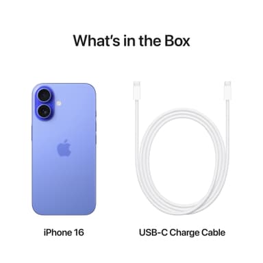 iPhone 16 – 5G älypuhelin 512 GB ultramariini