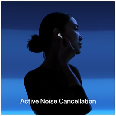 Apple AirPods 4 aktiivisella melunvaimennuksella (2024) + latauskotelo