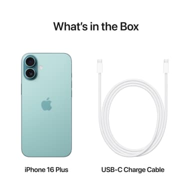 iPhone 16 Plus – 5G älypuhelin 512 GB sinivihreä