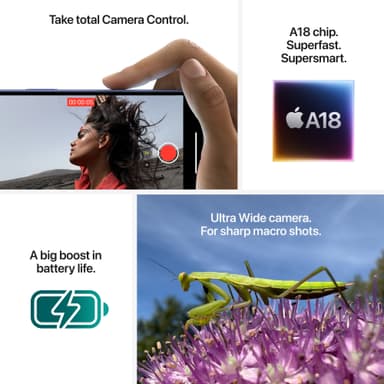 iPhone 16 Plus – 5G älypuhelin 512 GB sinivihreä