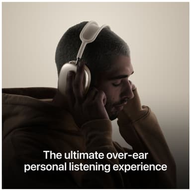 Apple AirPods Max (USB-C) langattomat around-ear kuulokkeet (tähtivalkea)