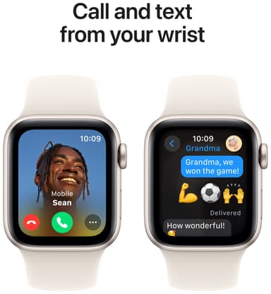 Apple Watch SE 2nd Gen 44mm LTE (tähtiv. alu./tähtiv. Sport Band S/M)