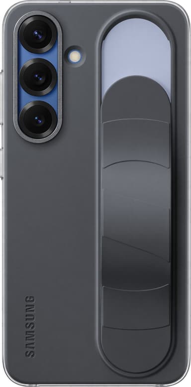 Samsung Galaxy S25 Standing Grip suojakuori (musta)