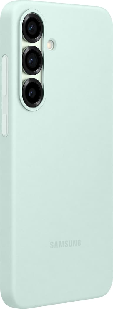 Samsung Galaxy S25+ Silicone suojakuori (minttu)