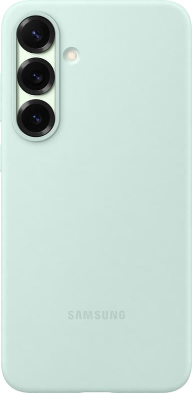 Samsung Galaxy S25+ Silicone suojakuori (minttu)