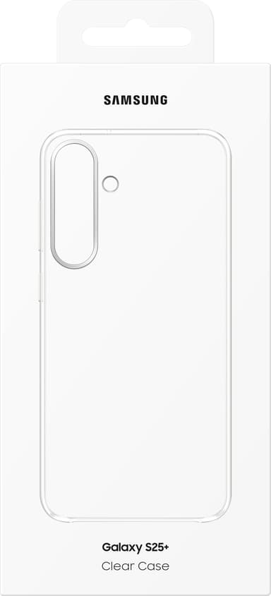 Samsung Galaxy S25+ Clear suojakuori (läpinäkyvä)