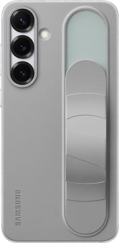 Samsung Galaxy S25+ Standing Grip suojakuori (harmaa)