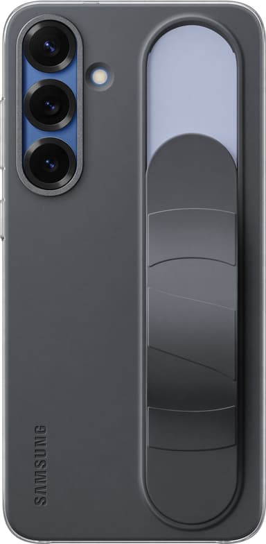 Samsung Galaxy S25+ Standing Grip suojakuori (musta)