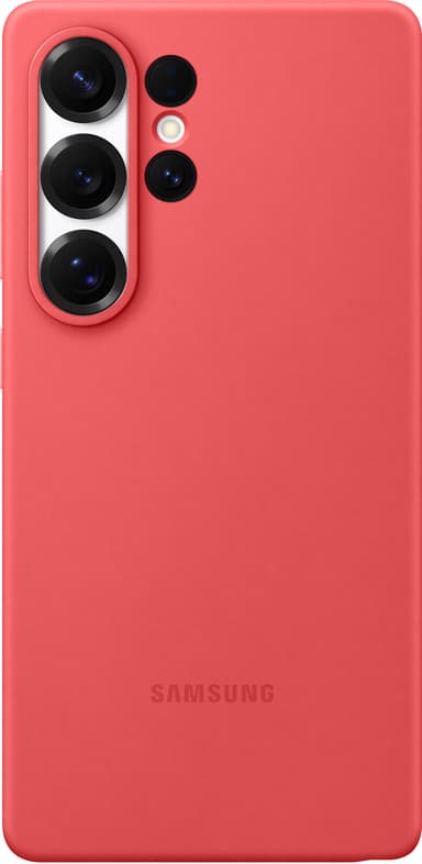 Samsung Galaxy S25 Ultra Silicone suojakuori (punainen)