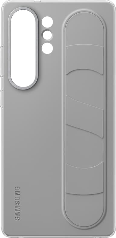Samsung Galaxy S25 Ultra Standing Grip suojakuori (harmaa)