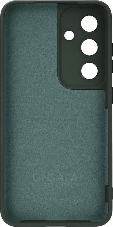 Onsala Samsung Galaxy S25 Silicone suojakuori (vihreä)