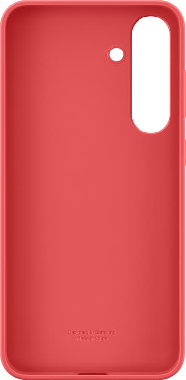 Samsung Galaxy S25+ Silicone suojakuori (punainen)