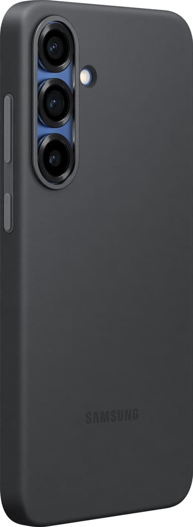 Samsung Galaxy S25+ Silicone suojakuori (musta)